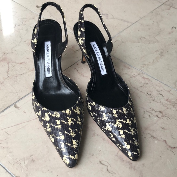 Manolo Blahnik Shoes - MANOLO BLAHNIK slingbacks